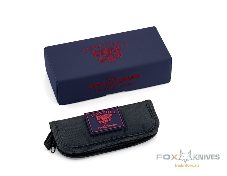 Нож Fox Knives FX-ATC-OG02 DCF Pacifico Damasteel в Москве