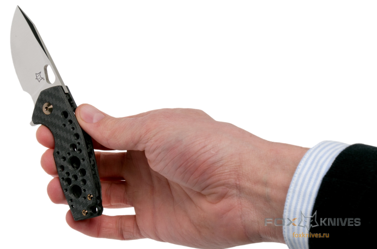 FX-526CF SURU М390 СARBON FIBER cкладной нож Fox Knives в Москве